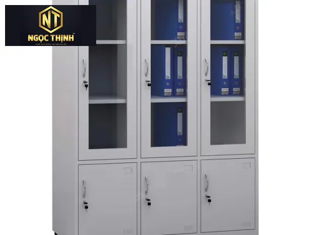 Tủ hồ sơ-Tủ sắt sơn tĩnh điện gồm 6 khoang TS09K7 Tủ hồ sơ-Tủ sắt sơn tĩnh điện gồm 6 khoang TS09K7